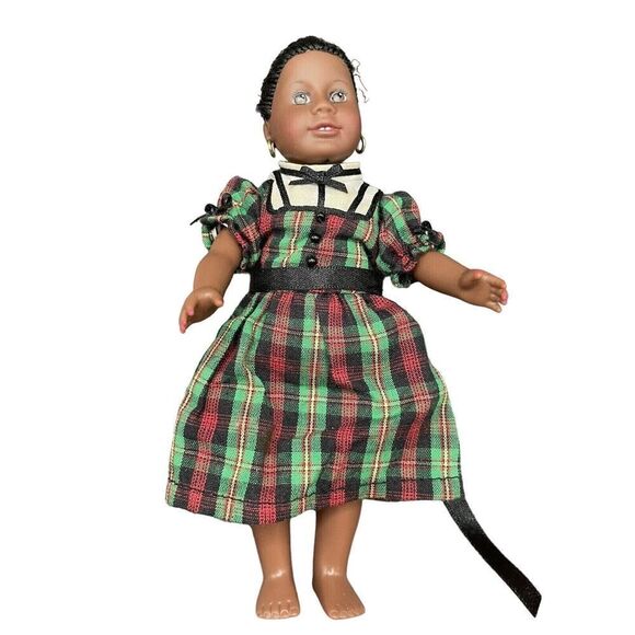 American Girl AG Addy 25TH Anniversary Mini Doll Retired No Shoes 6" Tall - Picture 2 of 5